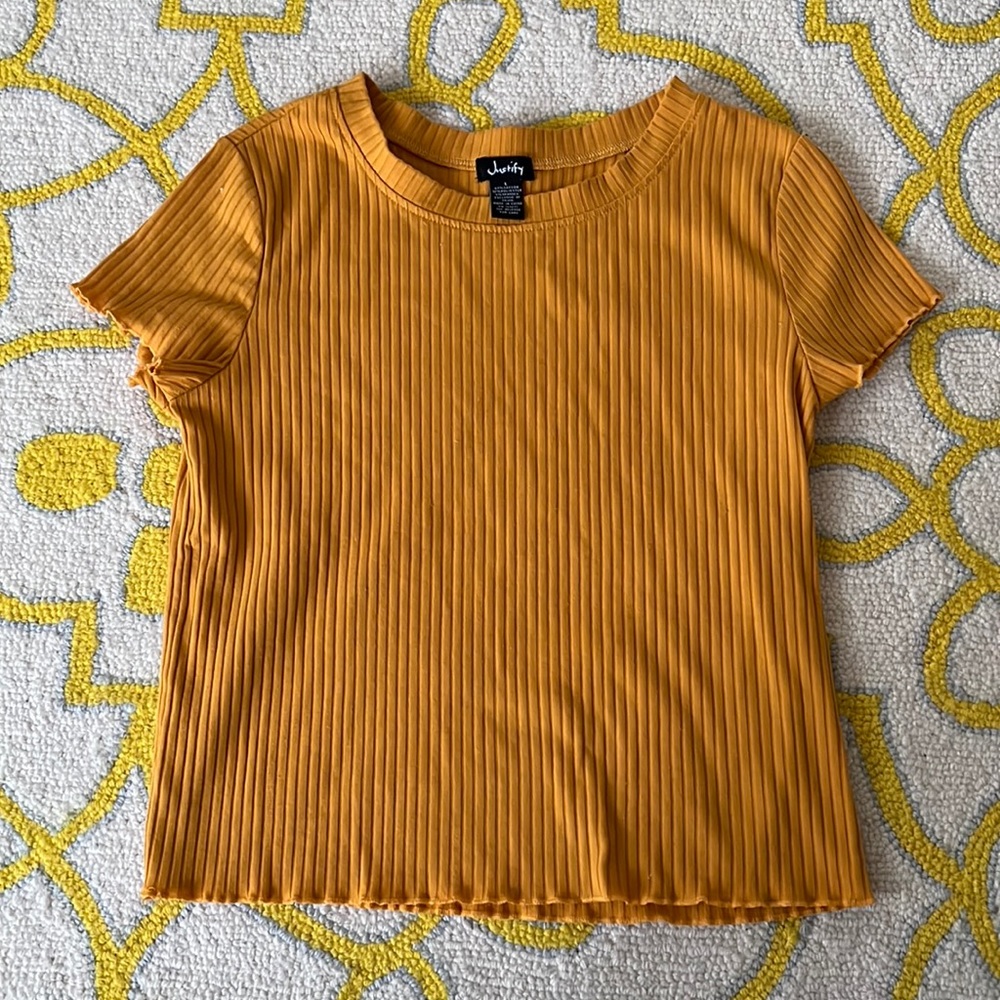 Justify SS Top. Sz L